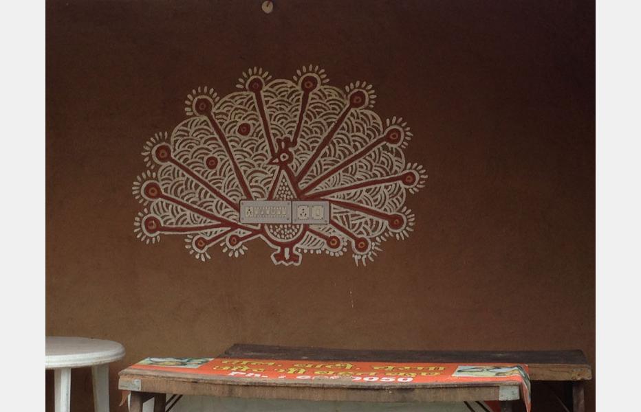 D'source Design Gallery On Rajasthani Mandana - Rangoli On Mud Walls ...