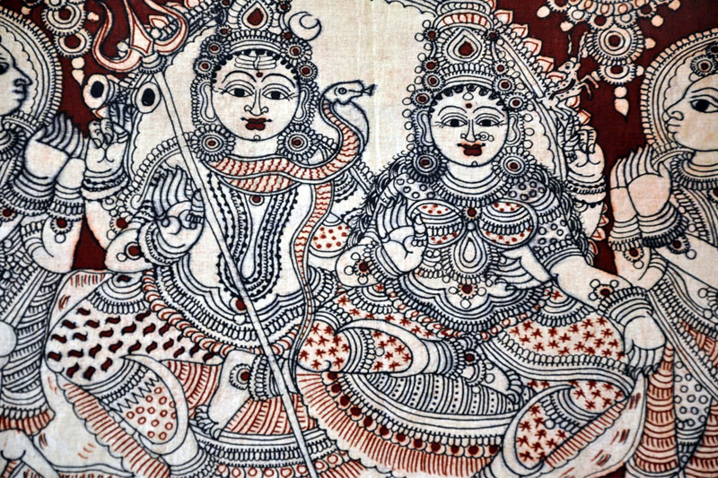 D'source Design Gallery on Kalamkari Painting - The Art of Fabric ...