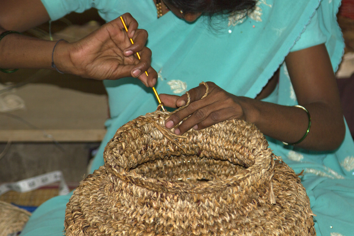 D'source Banana Fiber Basket Making Process D'Source Digital Online