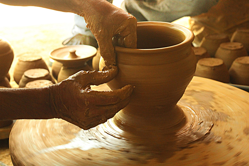 D'source Introduction Pottery Making Kangra, Himachal Pradesh D