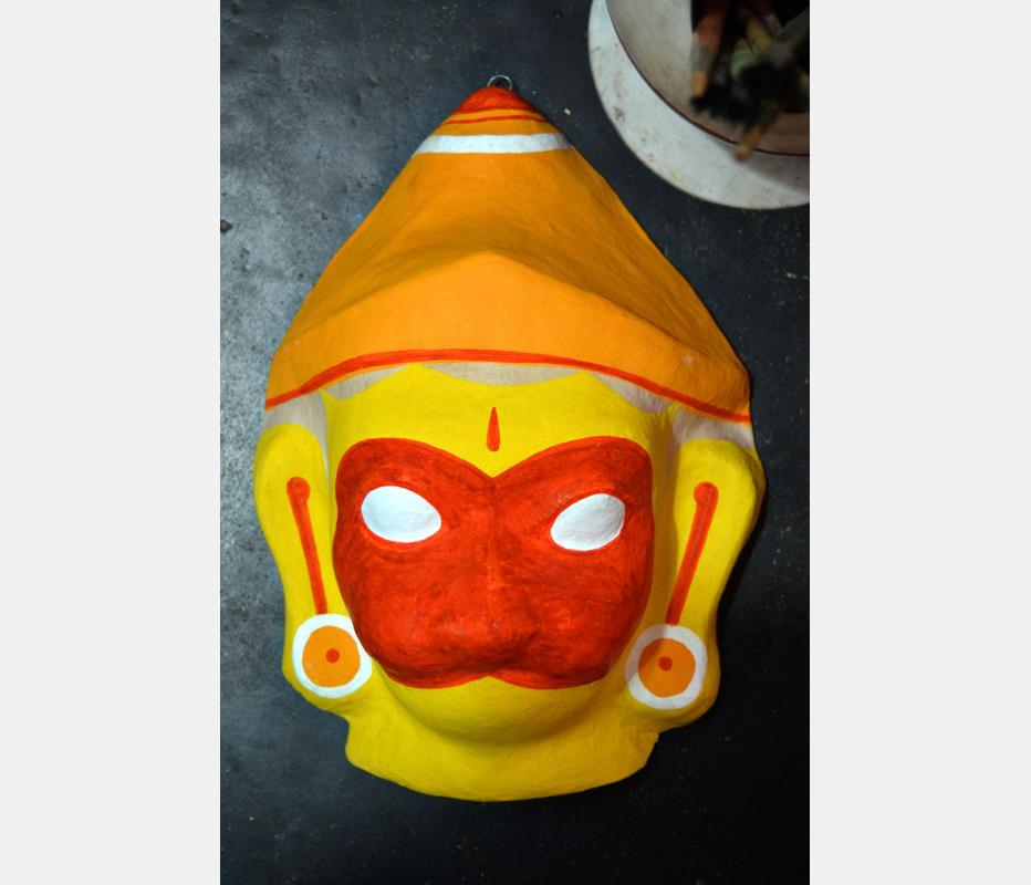Buy Ganesh Ji Vinayak Fancy Dress Costume With Plastic Mask| Ganesh  Chaturthi Festival| 7Plus To Adult Age (7-9 Yrs), Multicolor Online at Low  Prices in India - Amazon.in