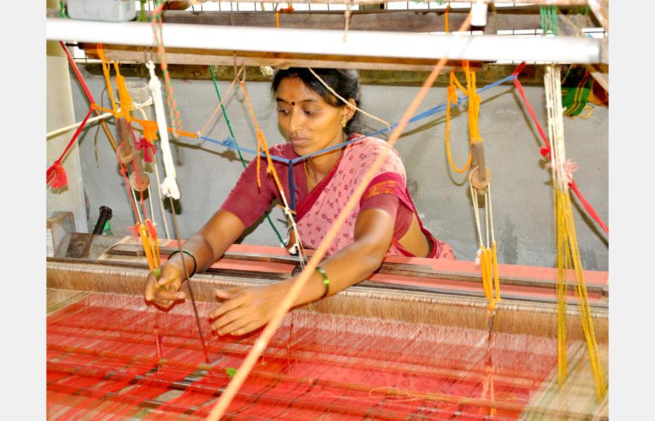 Chettinad Kandangi Cotton Sari