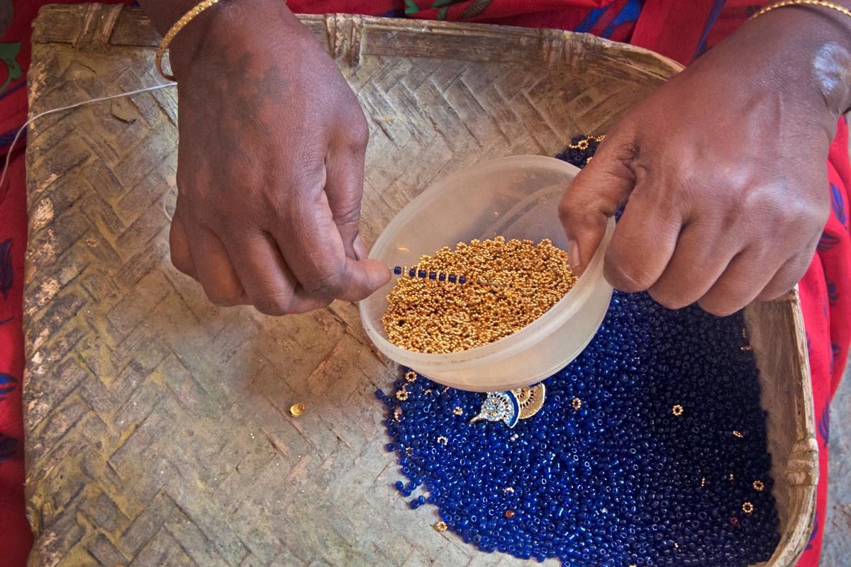 D'source Making Process | Bead Jewellery Making - Srikalahasti | D ...