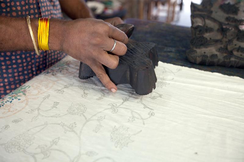 D'source Making Process Block Printing Sanganer D'Source Digital