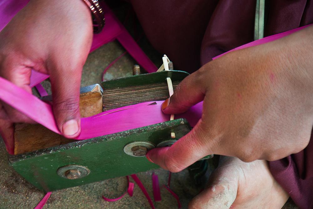 D'source Making Process | Palm Leaf Craft - Vellore | D'Source Digital ...